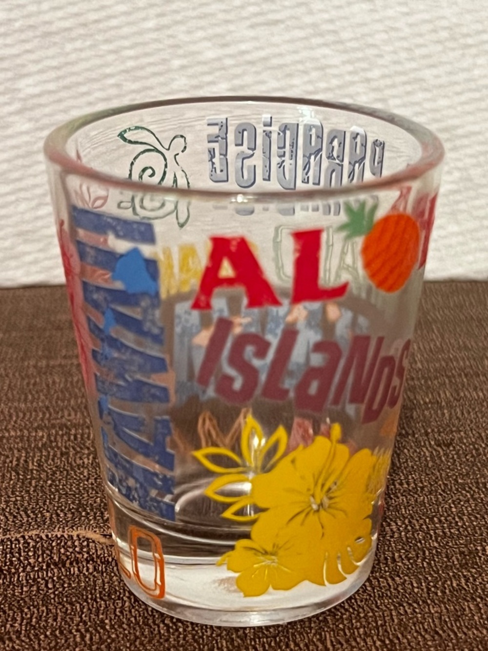 Hawaii Shot Glass "Local Talk"